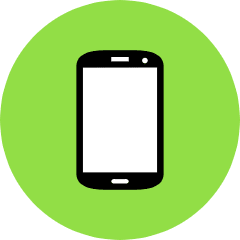 Smartphone 2 Icon from Kameleon Pop Set