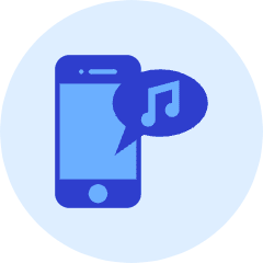 Smartphone Music Icon from Kameleon Duo Set