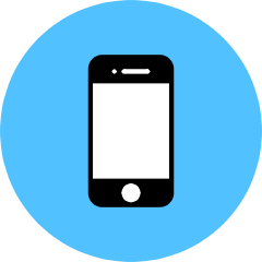 Smartphone Icon from Kameleon Pop Set