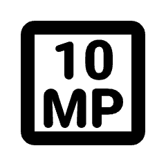 10mp Icon from Rounded Line - Material Pro Set