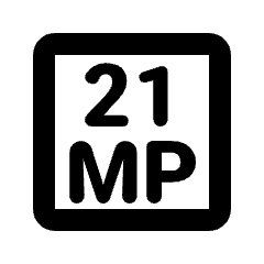 21mp Icon from Rounded Line - Material Pro Set