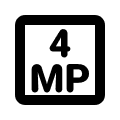 4mp Icon from Rounded Line - Material Pro Set