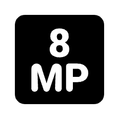 8mp Fill Icon from Rounded Fill - Streamline Material Set