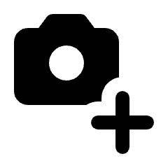 Add A Photo Fill Icon from Rounded Fill - Streamline Material Set