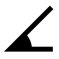 Angle 45 Fill Icon from Sharp Fill - Streamline Material Set
