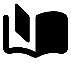 Auto Stories Alt Fill Icon from Rounded Fill - Streamline Material Set
