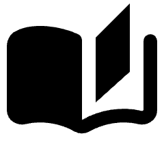 Auto Stories Fill Icon from Rounded Fill - Material Pro Set