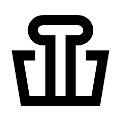 Binder Clip Icon from Sharp Line - Streamline Material Set