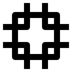 Bleed Marks Fill Icon from Outlined Fill - Streamline Material Set