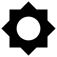 Brightness 5 Fill Icon from Sharp Fill - Material Pro Set