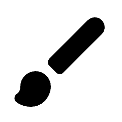 Brush Fill Icon from Rounded Fill - Material Pro Set