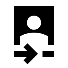 Camera Front Fill Icon from Sharp Fill - Material Pro Set