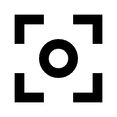 Center Focus Weak Icon from Sharp Line - Streamline Material Set