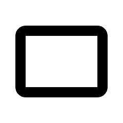 Crop 7 5 Icon from Rounded Line - Streamline Material Set