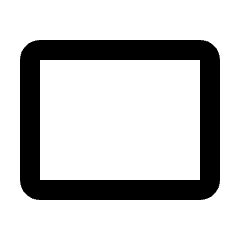 Crop Landscape Icon from Rounded Line - Streamline Material Set