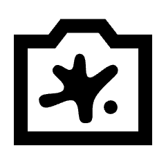 Dirty Lens Icon from Sharp Line - Material Pro Set