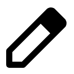 Edit Icon from Rounded Line - Streamline Material Set