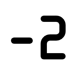 Exposure Neg 2 Icon from Rounded Line - Streamline Material Set