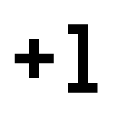 Exposure Plus 1 Icon from Sharp Line - Material Pro Set