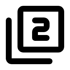 Filter 2 Icon from Rounded Line - Streamline Material Set