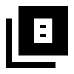 Filter 8 Fill Icon from Sharp Fill - Material Pro Set