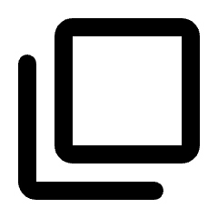 Filter None Icon from Rounded Line - Streamline Material Set