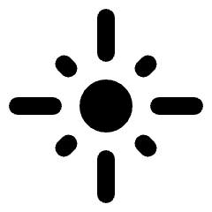 Flare Fill Icon from Rounded Fill - Streamline Material Set