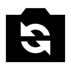 Flip Camera Ios Fill Icon from Sharp Fill - Material Pro Set