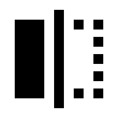 Flip Fill Icon from Sharp Fill - Streamline Material Set