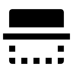 Flip Up Fill Icon from Outlined Fill - Streamline Material Set