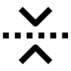 Flip Vertical Fill Icon from Outlined Fill - Streamline Material Set