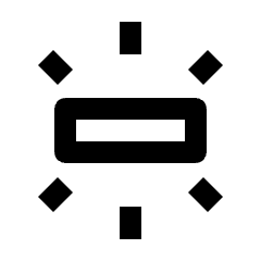 Fluorescent Icon from Outlined Line - Material Pro Set