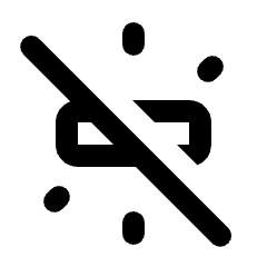 Fluorescent Off Icon from Rounded Line - Streamline Material Set