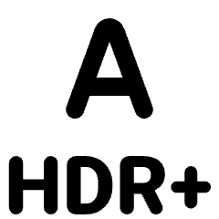 Hdr Auto Select Icon from Rounded Line - Material Pro Set