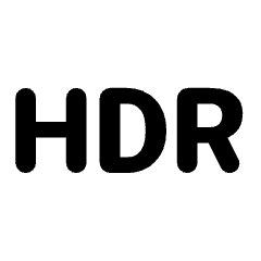 Hdr On Icon from Rounded Line - Streamline Material Set