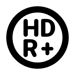 Hdr Plus Icon from Rounded Line - Streamline Material Set