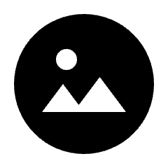 Image Circle Fill Icon from Sharp Fill - Material Pro Set