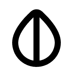 Invert Colors Icon from Rounded Line - Streamline Material Set