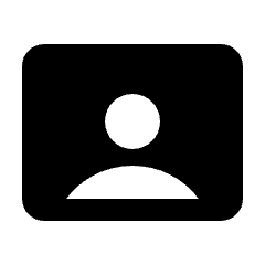 Landscape Mode Fill Icon from Rounded Fill - Streamline Material Set