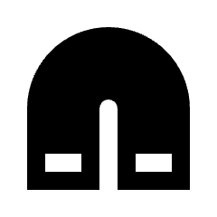Magnet Fill Icon from Outlined Fill - Streamline Material Set