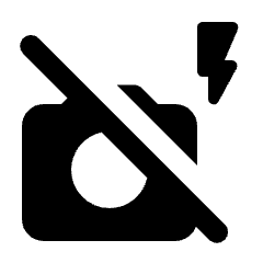 No Flash Fill Icon from Rounded Fill - Streamline Material Set