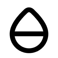 Opacity Icon from Rounded Line - Material Pro Set