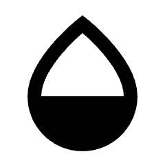 Opacity Fill Icon from Sharp Fill - Streamline Material Set