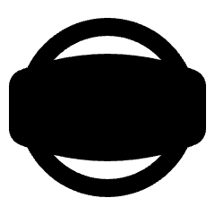 Panorama Photosphere Fill Icon from Rounded Fill - Streamline Material Set