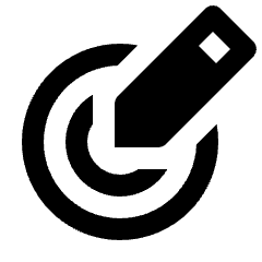 Pen Pressure Fill Icon from Outlined Fill - Streamline Material Set