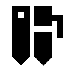 Pens Fill Icon from Sharp Fill - Material Pro Set