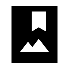 Photo Album Fill Icon from Sharp Fill - Material Pro Set