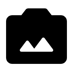 Photo Camera Back Fill Icon from Rounded Fill - Material Pro Set