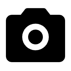 Photo Camera Fill Icon from Rounded Fill - Material Pro Set