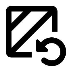 Reset Iso Icon from Rounded Line - Material Pro Set